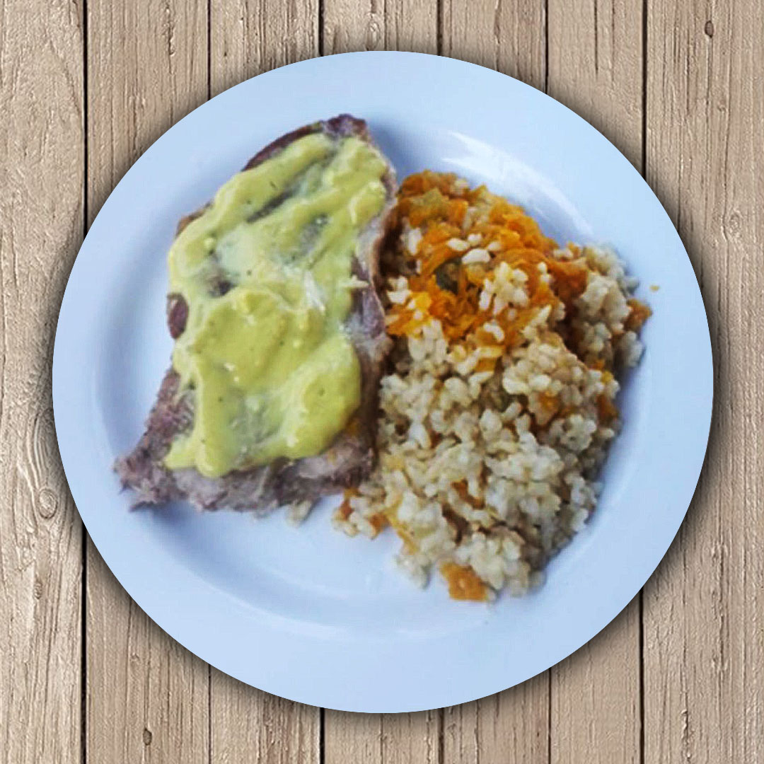 bondiola a la mostaza