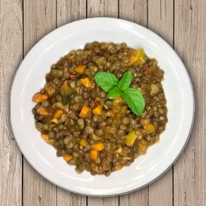 Guiso de Lentejas con Verduras (Sin Carne) - FIT