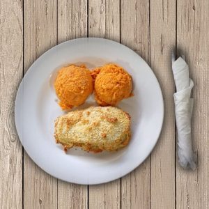 milanesa de berenjena