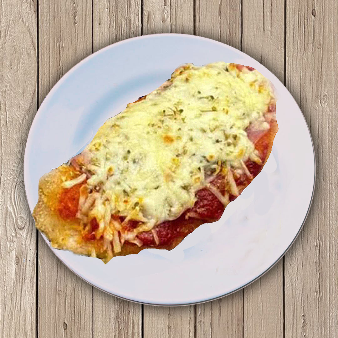 milanesa de pollo napolitana