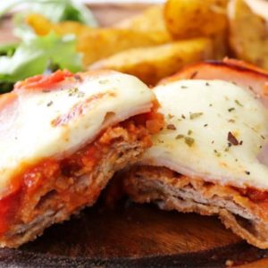 Milanesa de ternera Napolitana - FIT - Sin TACC