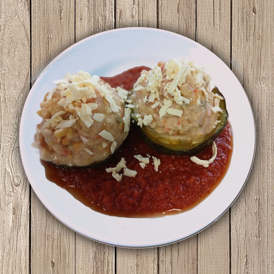 zapallitos con choclo saludable