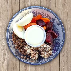 ensalada de lentejas